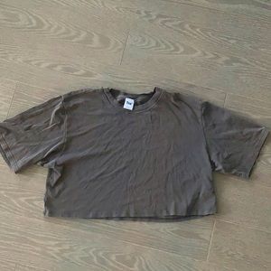 Aritzia laid back crop t shirt TNA